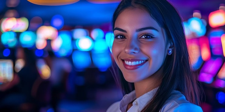 melati123 mobile app interface showing live blackjack table and sportsbook betting options
